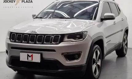 Jeep compass longitude 2.0 flex automático - 2017 - prata