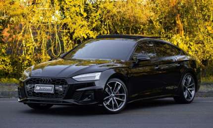 Audi a5 sportback s-line 2.0 tfsi s-tronic  - preta - 2022/2023