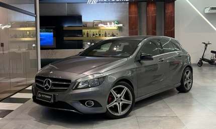 Mercedes-benz classe a a 200 1.6 tb 16v style 156cv aut.  - cinza - 2014/2014
