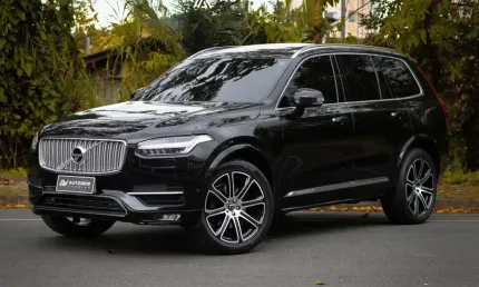 Volvo xc 90 t-6 first edition 2.0 320cv 5p  - preta - 2016/2016