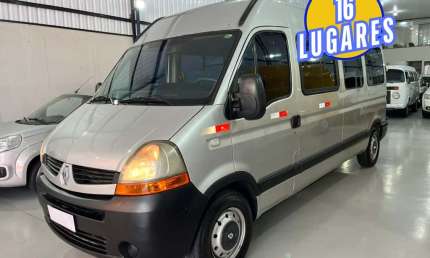 Renault master 2012 2.5 dci minibus l2h2 16 lugares 16v diesel 3p manual