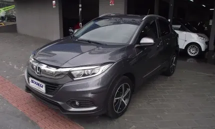 Honda hr-v ex 1.8 automático + borboleta flex 2020/2021 cinza