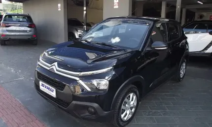 Citroen c3 live pack 1.0 flex 2023/2024 preto
