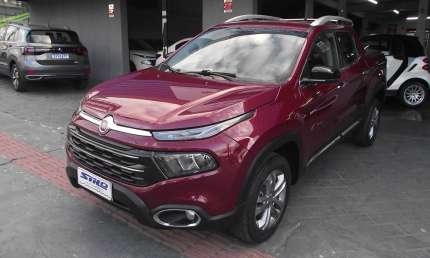 Fiat toro volcano 2.4 automático + borboleta flex 2019/2020 vermelho