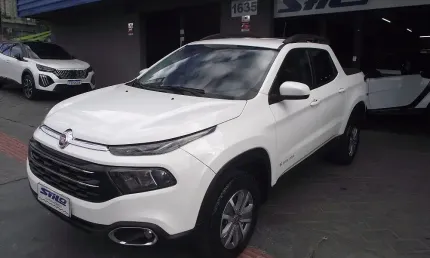 Fiat toro freedom opening edition 1.8 automático + borboleta flex 2017/2017 branco