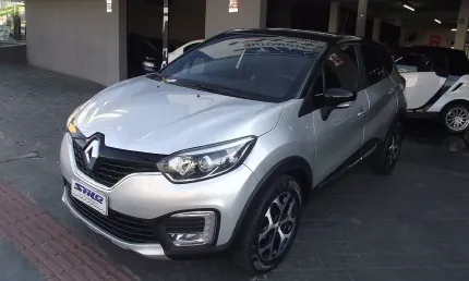 Renault captur intense 1.6 automático flex 2019/2020 prata