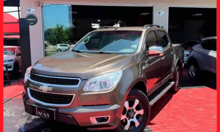 Chevrolet s10 2013 ltz 2.4 flex 4x2 completa impecável financia 100%
