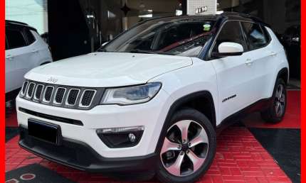 Jeep compass longitude 2.0 4x2 flex 2017 aut. (manual e chave copia) financia 100%