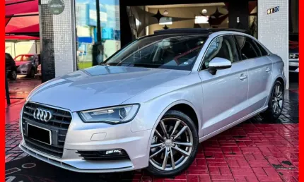 Audi a3 1.8 ambition tb tfsi com teto solar 2014 e revisões feitas na concessionária