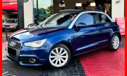 Audi a1 1.4 tfsi s-tronic flex aut. completo 2012 c/ teto solar e bancos em couro caramelo