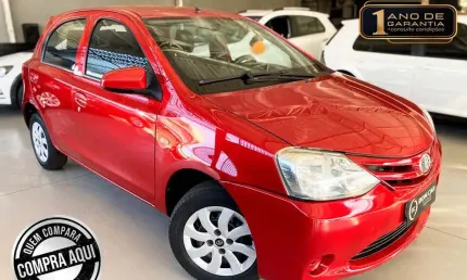 Toyota etios x 1.3 flex 16v 5p mec.