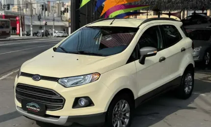 Ford ecosport freestyle 1.6 16v flex 5p aut. - branca - 2015/2016