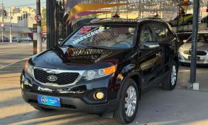 Kia sorento 2.4 16v 4x4 aut.  - branca - 2012/2013