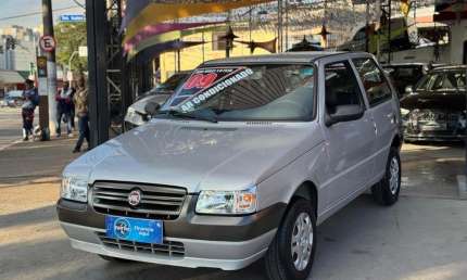 Fiat uno mille 1.0 economy 2p  - prata - 2008/2009