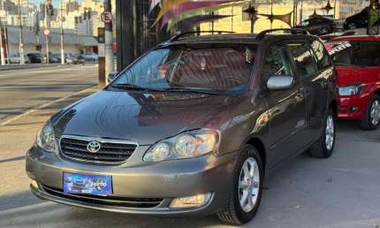 Toyota corolla fielder 1.8 xei flex aut. - cinza - 2005/2006