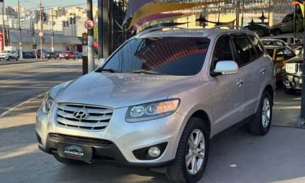 Hyundai santa fe gls 3.5 v6 4x4 tiptronic  - prata - 2010/2011
