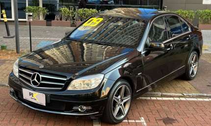 Mercedes-benz c 200 k 2009 1.8 avantgarde kompressor gasolina 4p automático