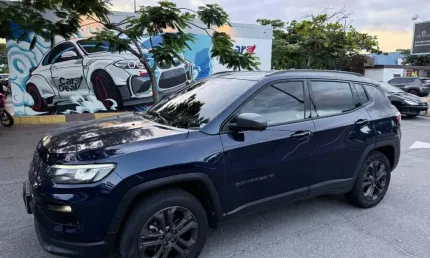 Jeep compass 2022 1.3 t270 longitude tb flex 80 anos 