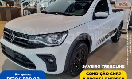 Volkswagen saveiro 1.6 mi trendline cs 8v 2p