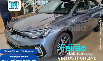 Volkswagen virtus 1.0 tsi 200 highline 12v