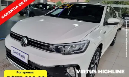 Volkswagen virtus 1.0 tsi 200 highline 12v