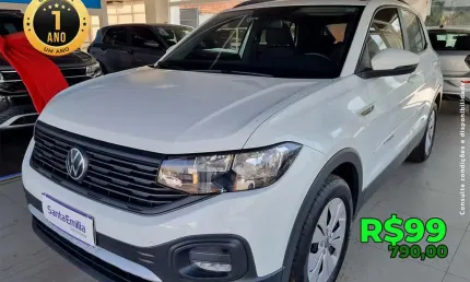 Volkswagen t-cross 1.0 tsi sense 200 4p