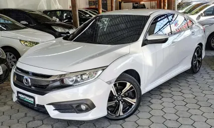 Honda civic sedan exl 2.0 flex 16v aut.4p  - branca - 2016/2017