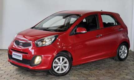 Kia picanto ex 1.0 flex aut.  - vermelha - 2015/2015