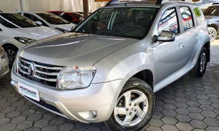 Renault duster dynamique 2.0 hi-flex 16v mec.  - prata - 2012/2013