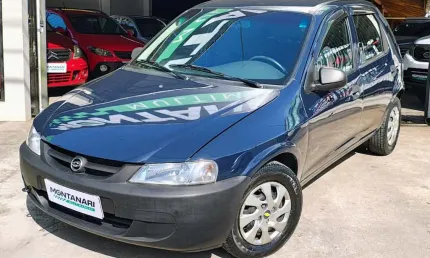 Chevrolet celta life 1.0 mpfi vhc 8v 5p  - azul - 2005/2005