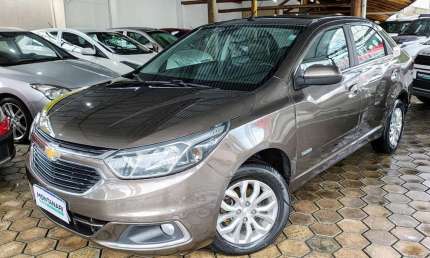 Chevrolet cobalt elite 1.8 8v econo.flex 4p aut.  - cinza - 2016/2016