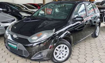 Ford fiesta 1.0 8v flex/class 1.0 8v flex 5p  - preta - 2010/2011