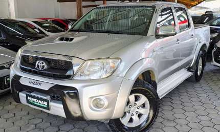 Toyota hilux sw4 srv d4-d 4x4 3.0 tdi dies. aut  - prata - 2011/2011