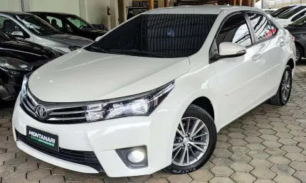 Toyota corolla xei 2.0 flex 16v aut. - branca - 2015/2016