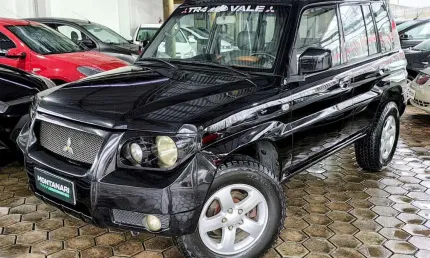 Mitsubishi pajero tr4 2.0/ 2.0 flex 16v 4x4 mec.  - preta - 2007/2008