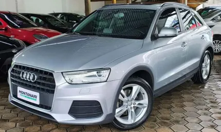 Audi q3 1.4 tfsi/tfsi flex s-tronic 5p  - prata - 2015/2016