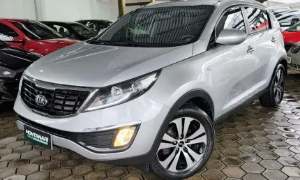 Kia sportage lx 2.0 16v/ 2.0 16v flex  aut.  - prata - 2013/2014