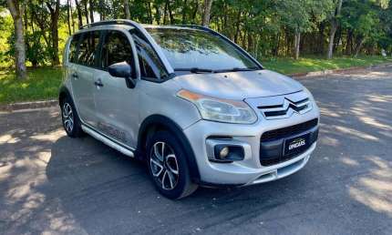 Citroën aircross glx 1.6 flex 16v 5p mec.  - prata - 2012/2013