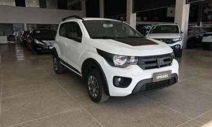 Fiat mobi trekking 1.0 flex 5p.  - branca - 2023/2024