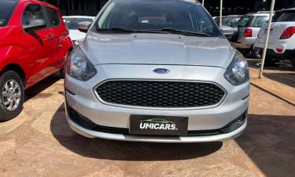 Ford ka 1.0  se plus 12v flex 5p mec.  - prata - 2018/2019
