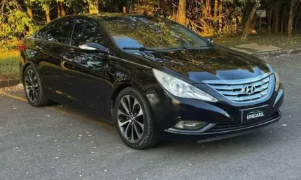 Hyundai sonata gls 2.5 aut. - preta - 2011/2012