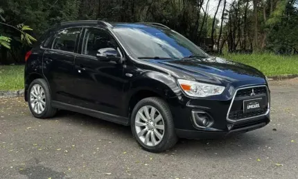 Mitsubishi asx 2.0 16v 4x4 160cv aut. - preta - 2013/2014