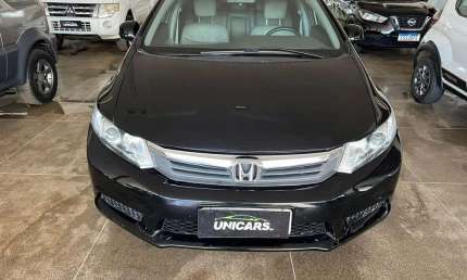 Honda civic lxcivic lxs - preta - 2012/2013