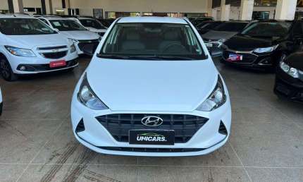 Hyundai hb20 10m/sense - branca - 2020/2021