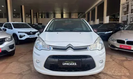 Citroën c3 attraction pure tech 1.2 flex 12v mec - branca - 2020/2021