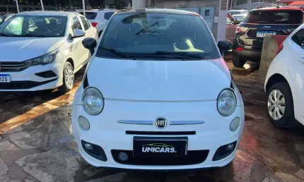 Fiat 500 /  sport air - branca - 2011/2012