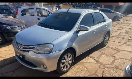 Toyota etios sd xls15 at - prata - 2016/2017