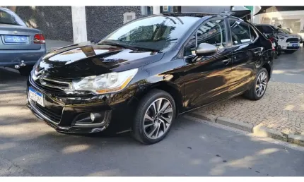 Citroen c4 lounge 2015 1.6 tendance 16v turbo gasolina 4p automático