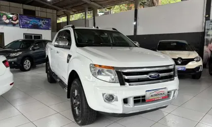 Ford ranger 3.2 limited cd 4x4  - branca - 2013/2014
