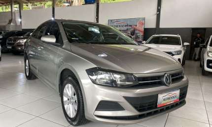 Volkswagen virtus 1.6 msi flex 16v 5p mec.  - prata - 2021/2022